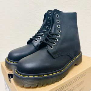 dr martens 1460 PASCAL BEX PISA LEATHER LACE UP BOOTS